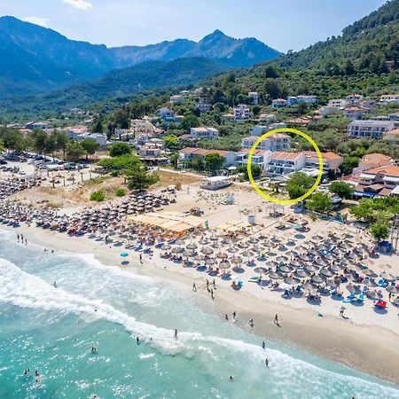 Artemis Beach Apartments Chrisi Ammoudia Exterior foto
