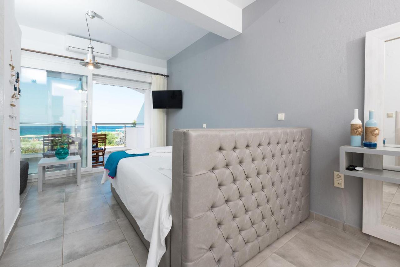 Artemis Beach Apartments Chrisi Ammoudia Exterior foto