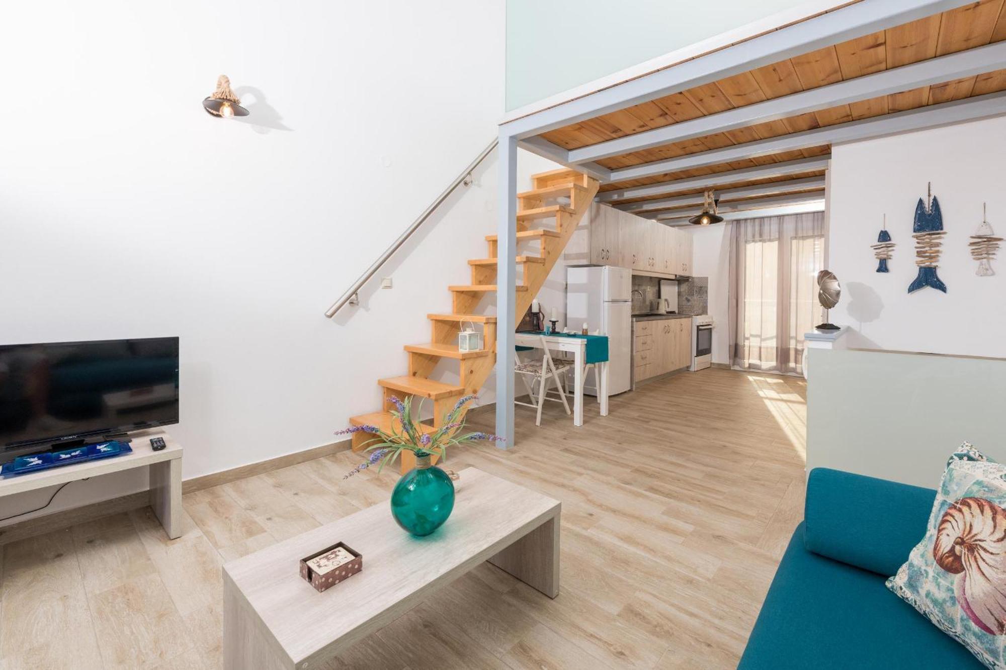 Artemis Beach Apartments Chrisi Ammoudia Exterior foto